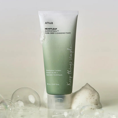 Anua Quercentinol cleansing foam 150ml